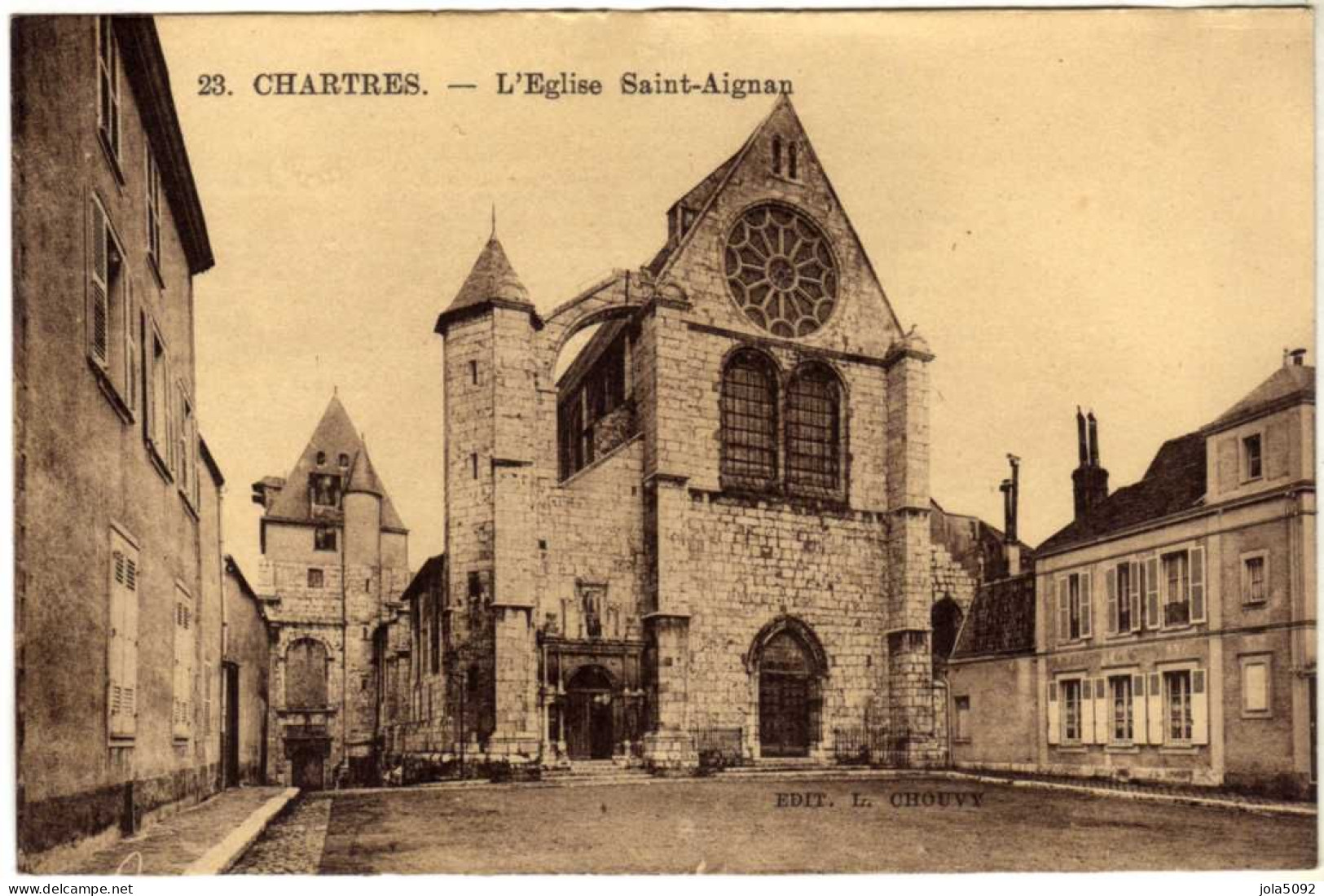 28 / CHARTRES - Eglise Saint-Aignan - Chartres