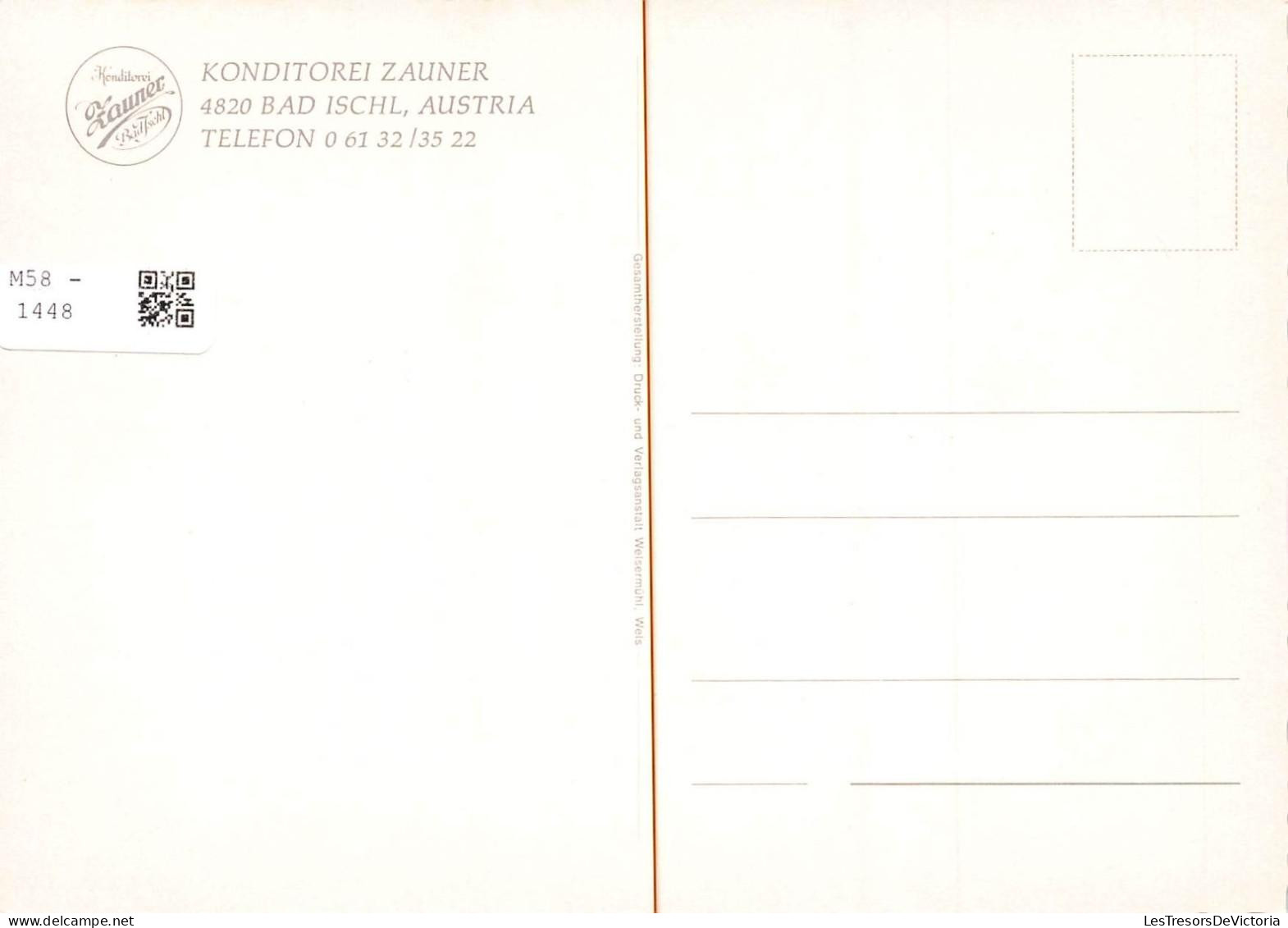 [-5%] AUTRICHE - Konditorei Zauner - 4820 Bad Ischl - Austria - Vue Générale - De Lintérieure - Carte Postale - Bad Ischl