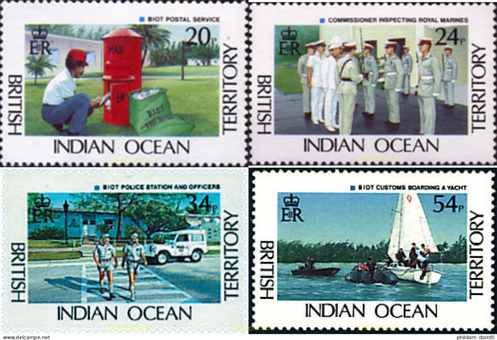 72859 MNH OCEANO INDICO BRITANICO 1991 ADMINISTRACION DEL TERRITORIO - Territoire Britannique De L'Océan Indien