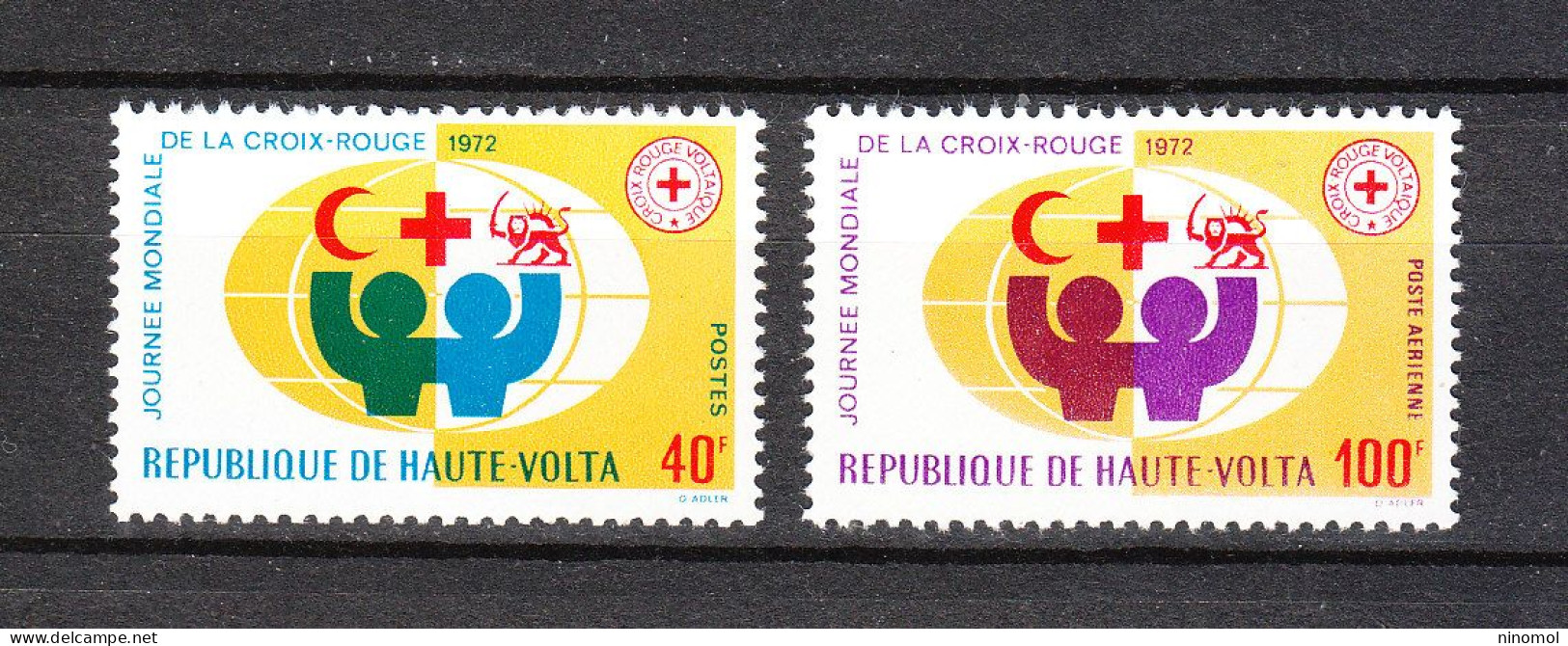 Alto Volta  Haute Volta   - 1972. Croce Rossa, Red Cross. Complete MNH Series - Croix-Rouge