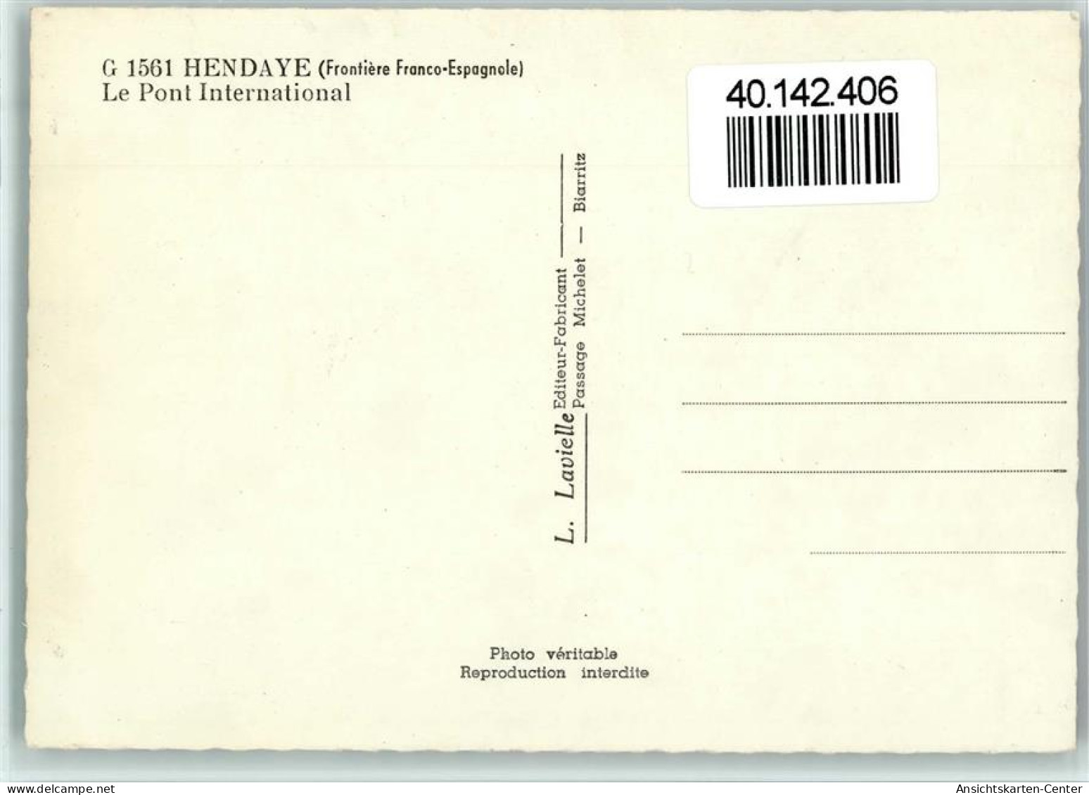 40142406 - Hendaye - Hendaye