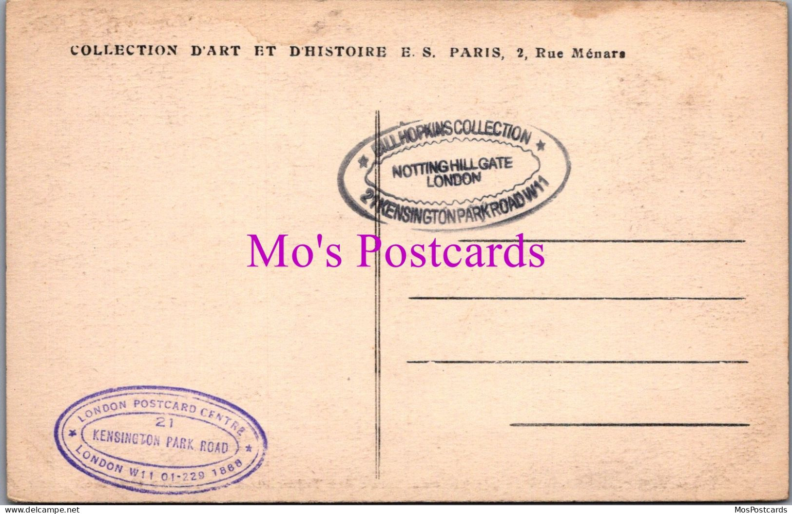 France Postcard - Vieux Paris, Vue Generale Du Palais Des Tuileries  DZ299 - Mehransichten, Panoramakarten