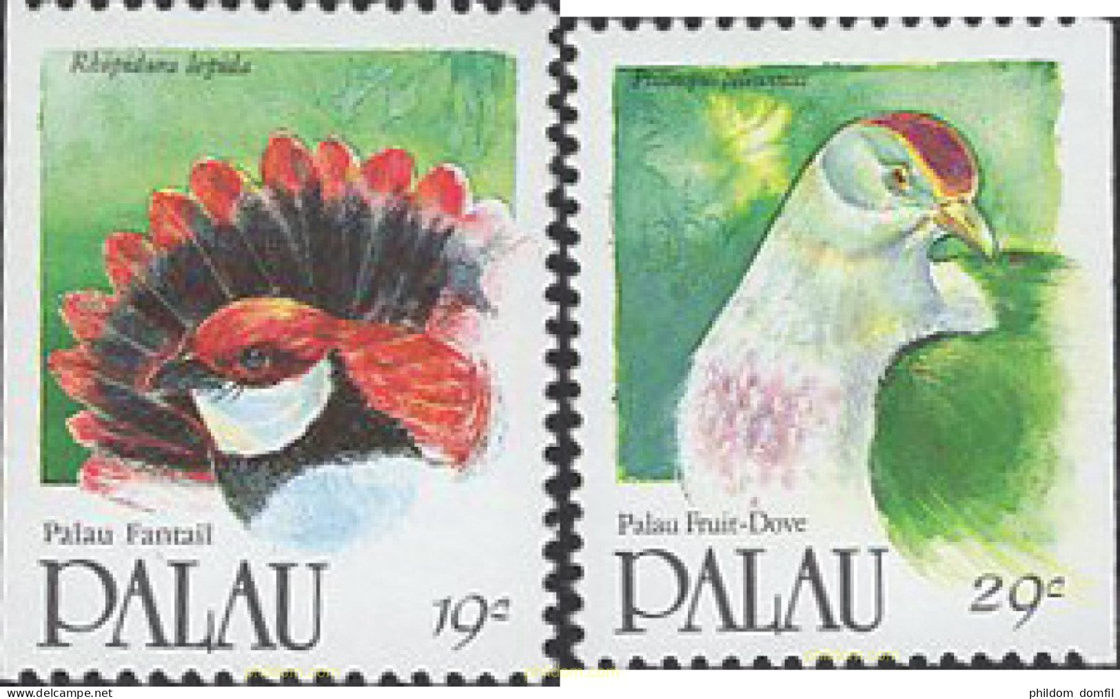 650781 MNH PALAU 1991 AVES - Palau