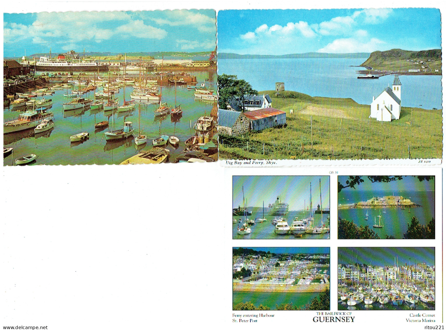 Lot 3 Cpm - Guernesey - SKYE - ST HELIER CHANNEL ISLANDS - Bateau FERRY - Guernsey