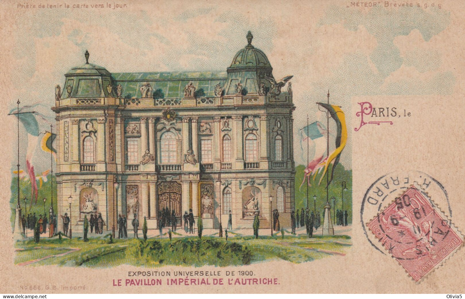 PARIGI - ESPOSITION 1900  - - Contre La Lumière