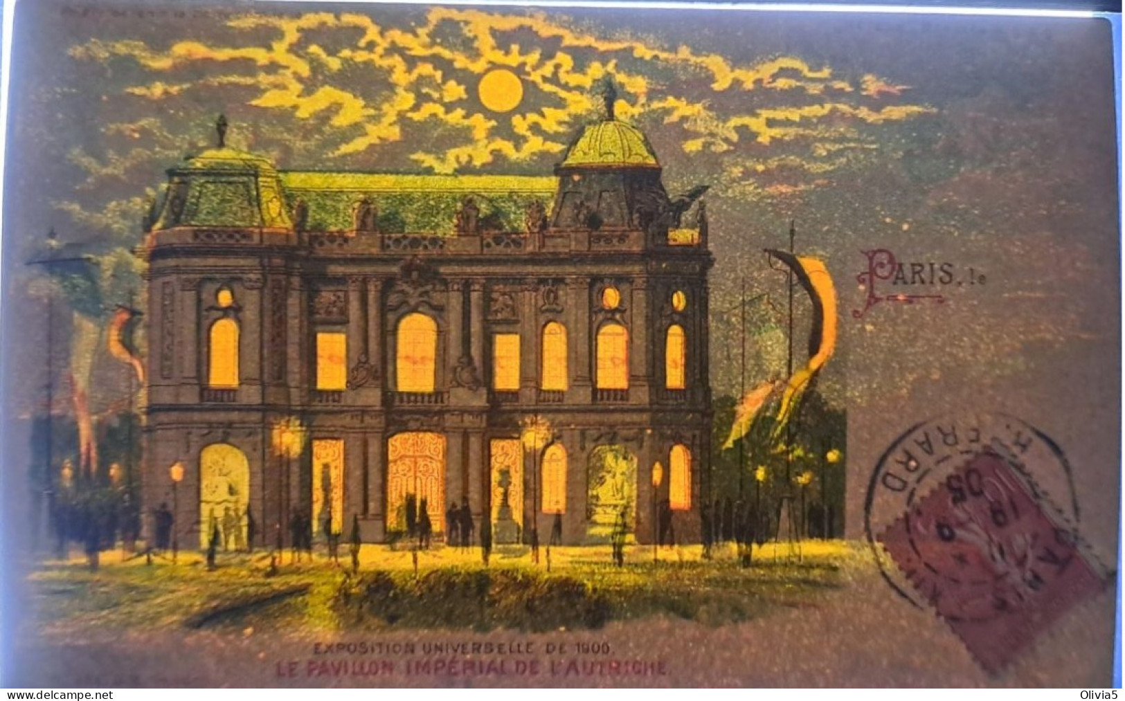 PARIGI - ESPOSITION 1900  - - Tegenlichtkaarten, Hold To Light
