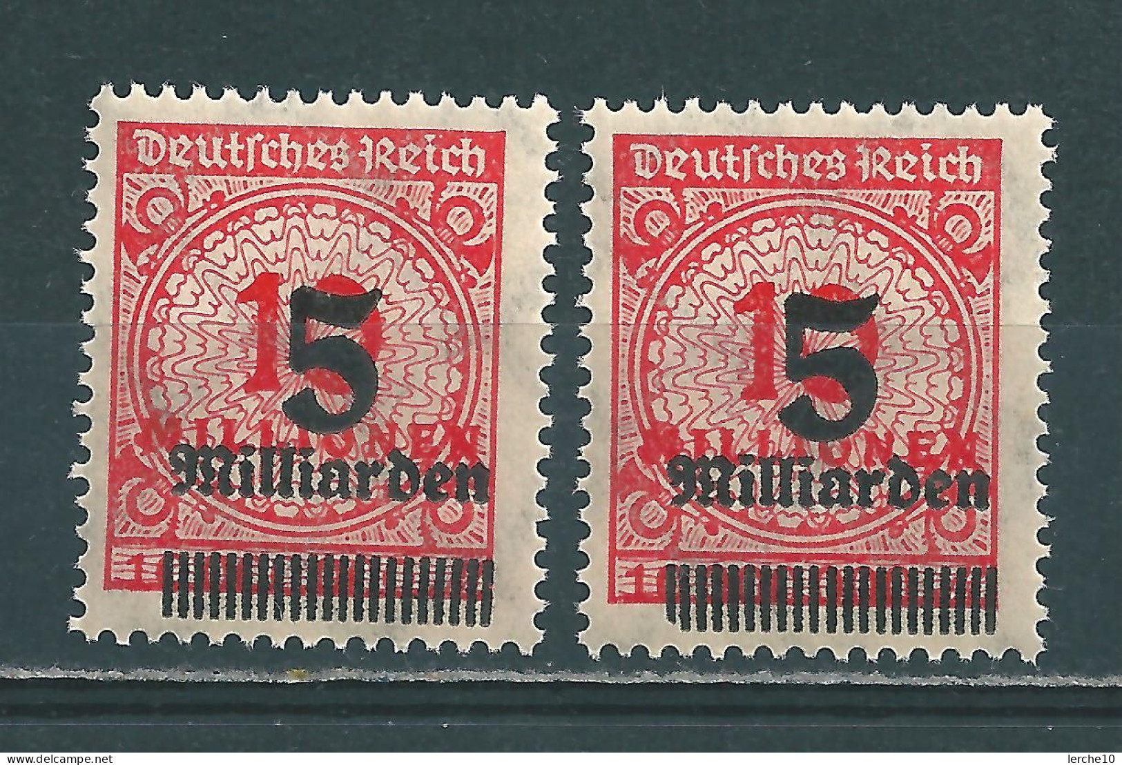 MiNr. 334 PE 1+2 ** (0313) - Unused Stamps