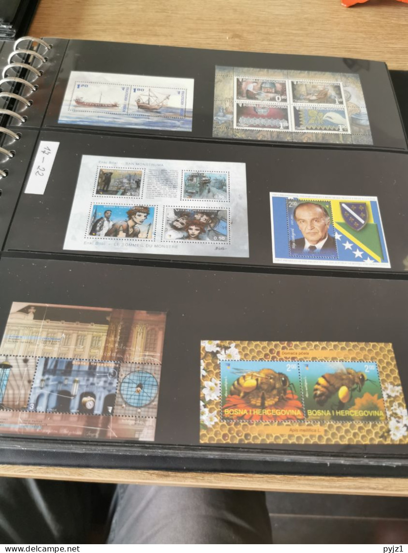 Former Jugoslawia MNH Blocks ** - Collections (with Albums)