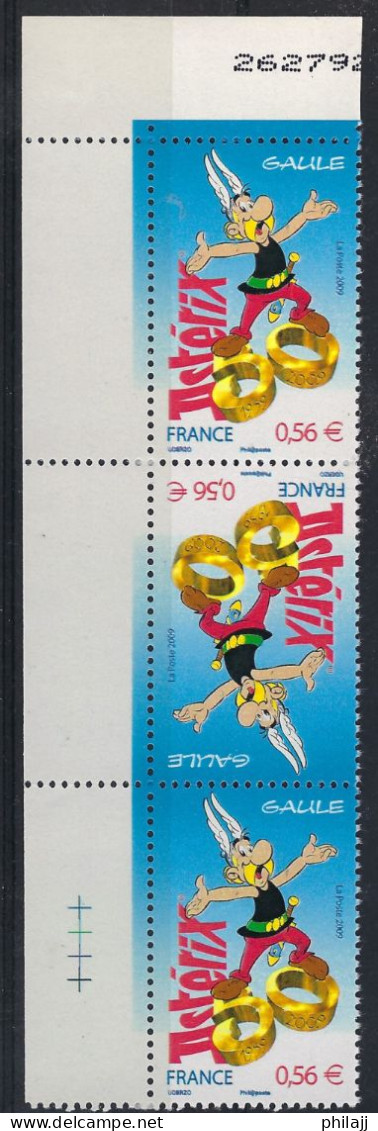 2009-N° 4425-4425a-(groupe De 3 Se Tenant)-50 Ans D'Astérix Le Gaulois-Neufs ** - Unused Stamps