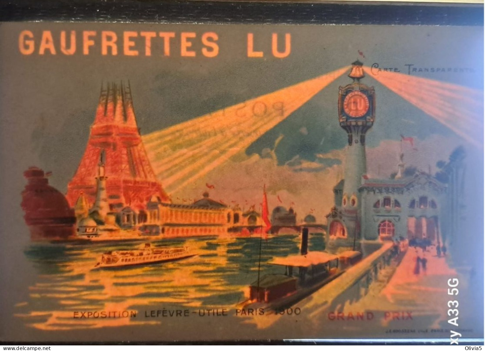PARIGI - EXPOSITION 1900 - Contre La Lumière