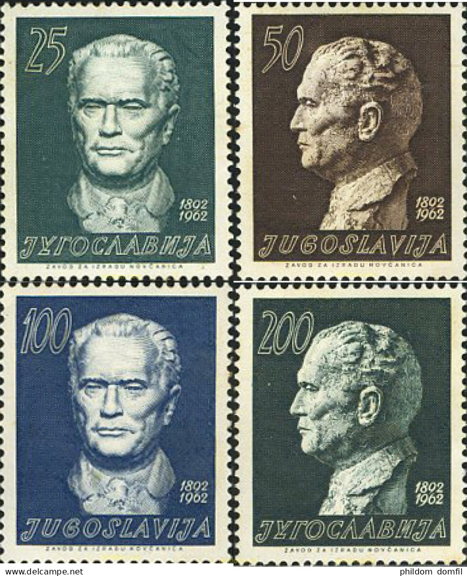 293806 MNH YUGOSLAVIA 1962 70 ANIVERSARIO DEL MARISCAL TITO - Unused Stamps
