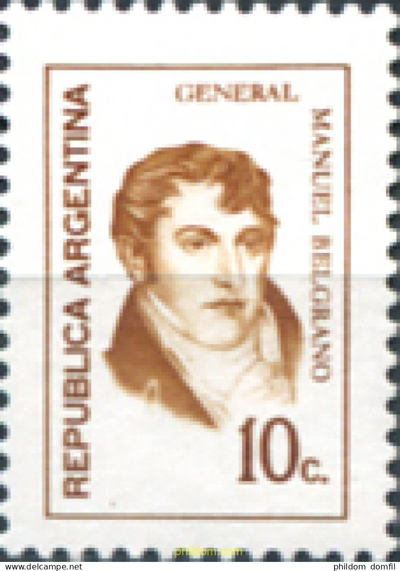 728661 MNH ARGENTINA 1973 SERIE BASICA - Unused Stamps