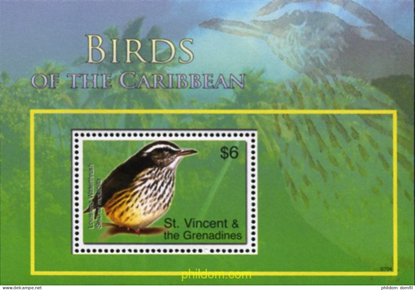 227482 MNH SAN VICENTE GRANADINAS 2007 PAJAROS - St.Vincent & Grenadines