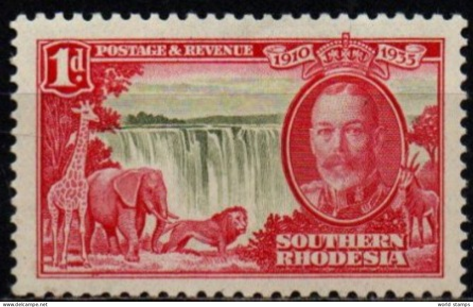 RHODESIE DU SUD 1935 * - Southern Rhodesia (...-1964)
