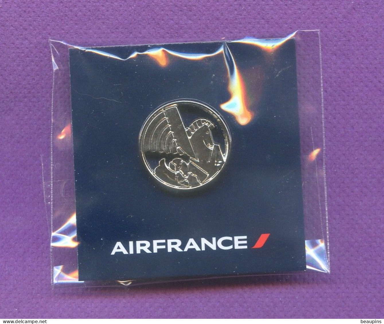 Rare Pins Aviation Air France Hippocampe  T158 - Avions