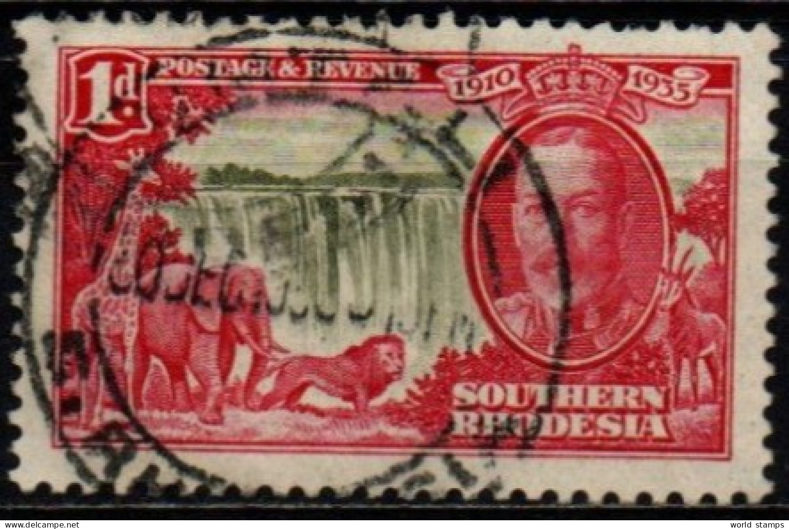 RHODESIE DU SUD 1935 O - Zuid-Rhodesië (...-1964)