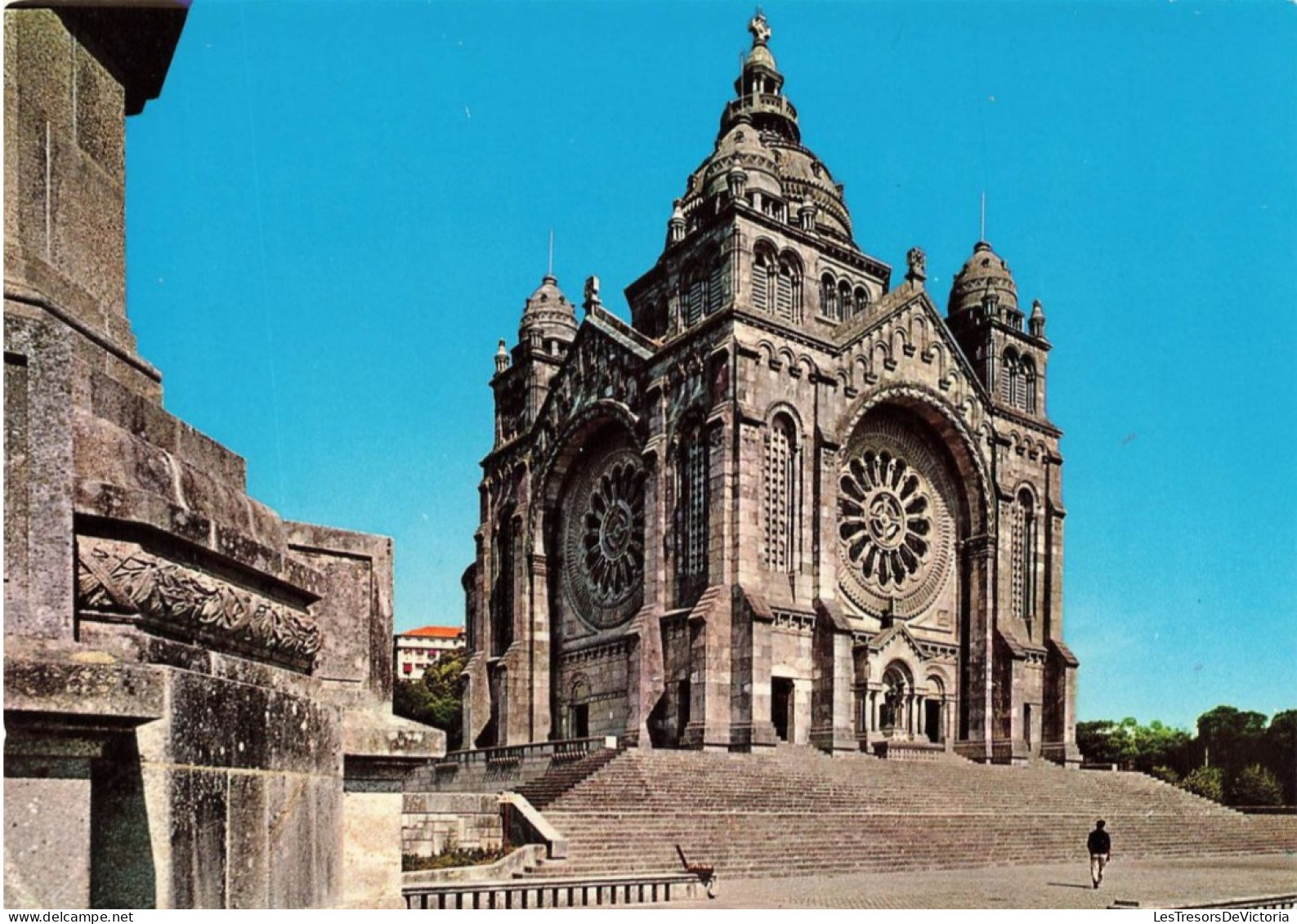 PORTUGAL - Viana Do Castelo - Temple Monument De St E Lucie - Vue Générale - Animé - Carte Postale - Viana Do Castelo