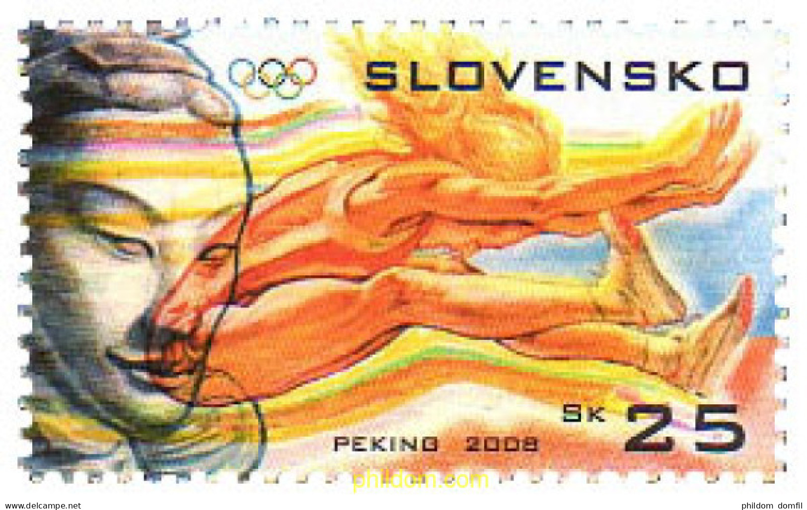217674 MNH ESLOVAQUIA 2008 29 JUEGOS OLIMPICOS VERANO PEKÍN 2008 - Unused Stamps