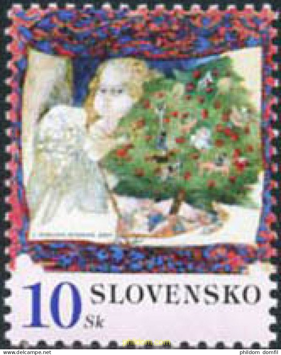 211821 MNH ESLOVAQUIA 2007 NAVIDAD - Unused Stamps