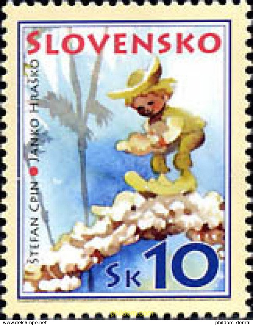 211808 MNH ESLOVAQUIA 2007 COMIC - Neufs