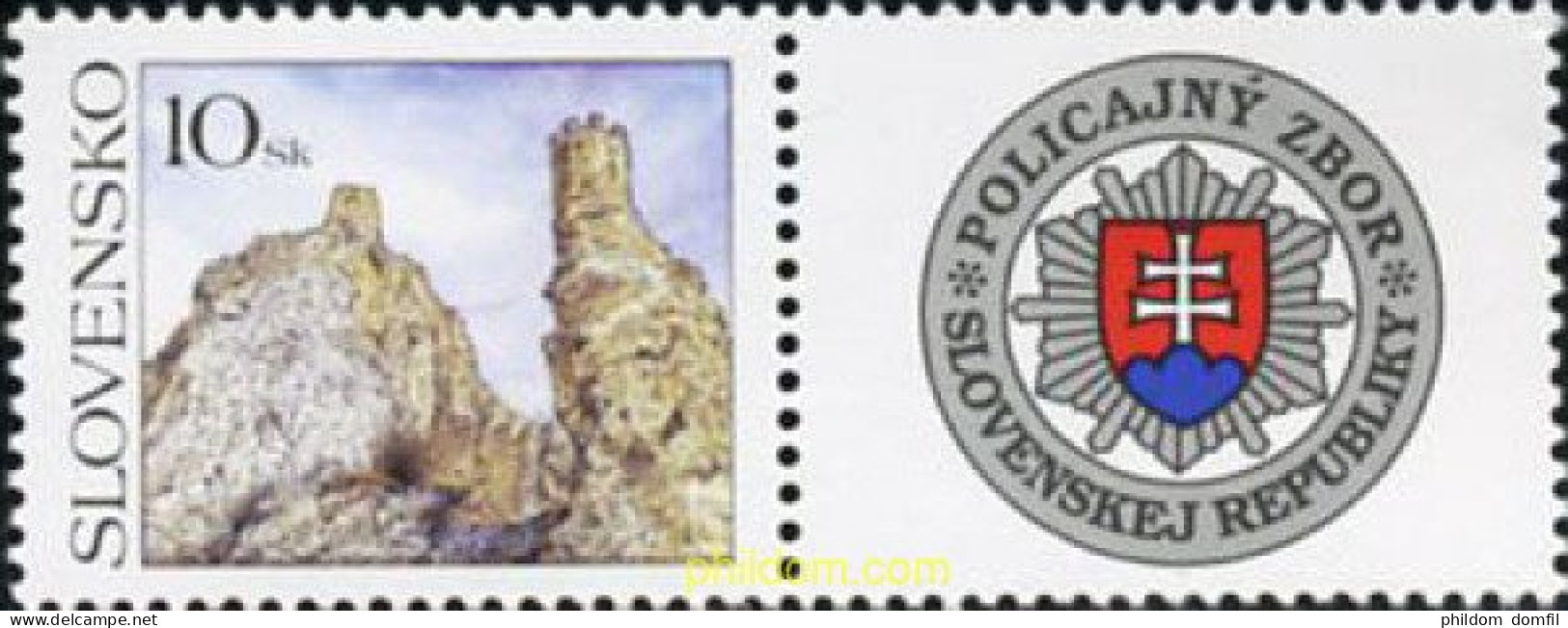 310240 MNH ESLOVAQUIA 2006 CASTILLO DE DEVIN - Ongebruikt