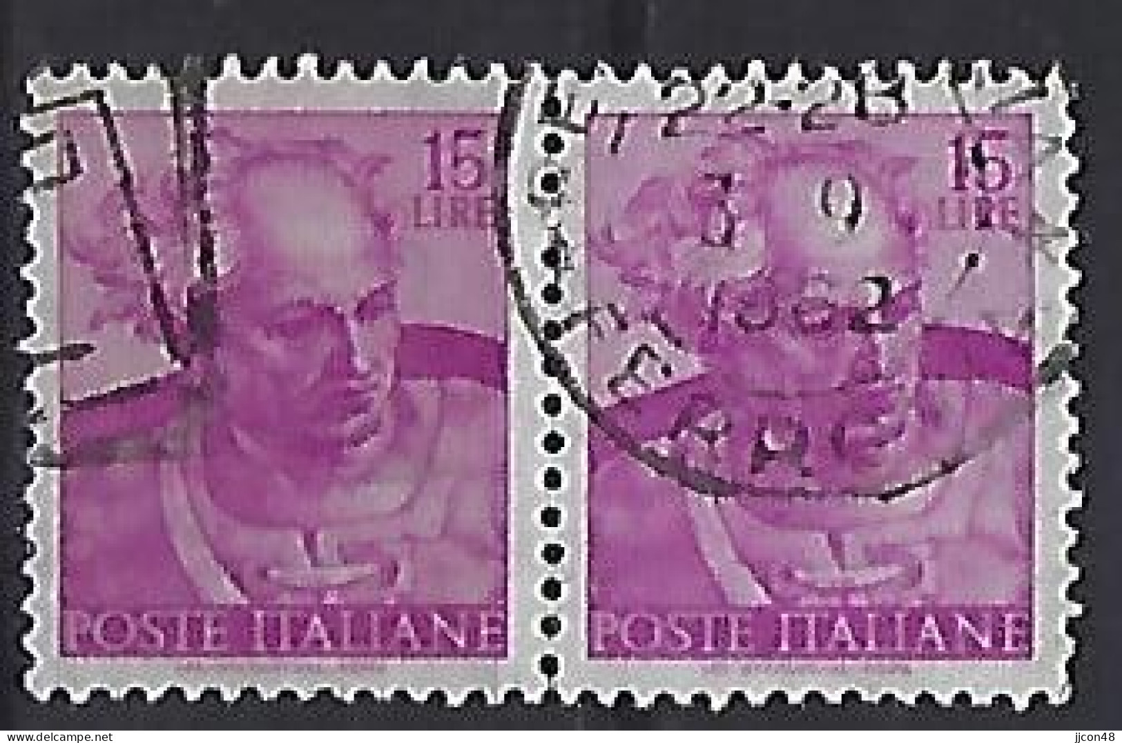 Italy 1961  Fresko Von Sixtinischen Kapelle Im Vatikan  (o) Mi.1084 - 1961-70: Used