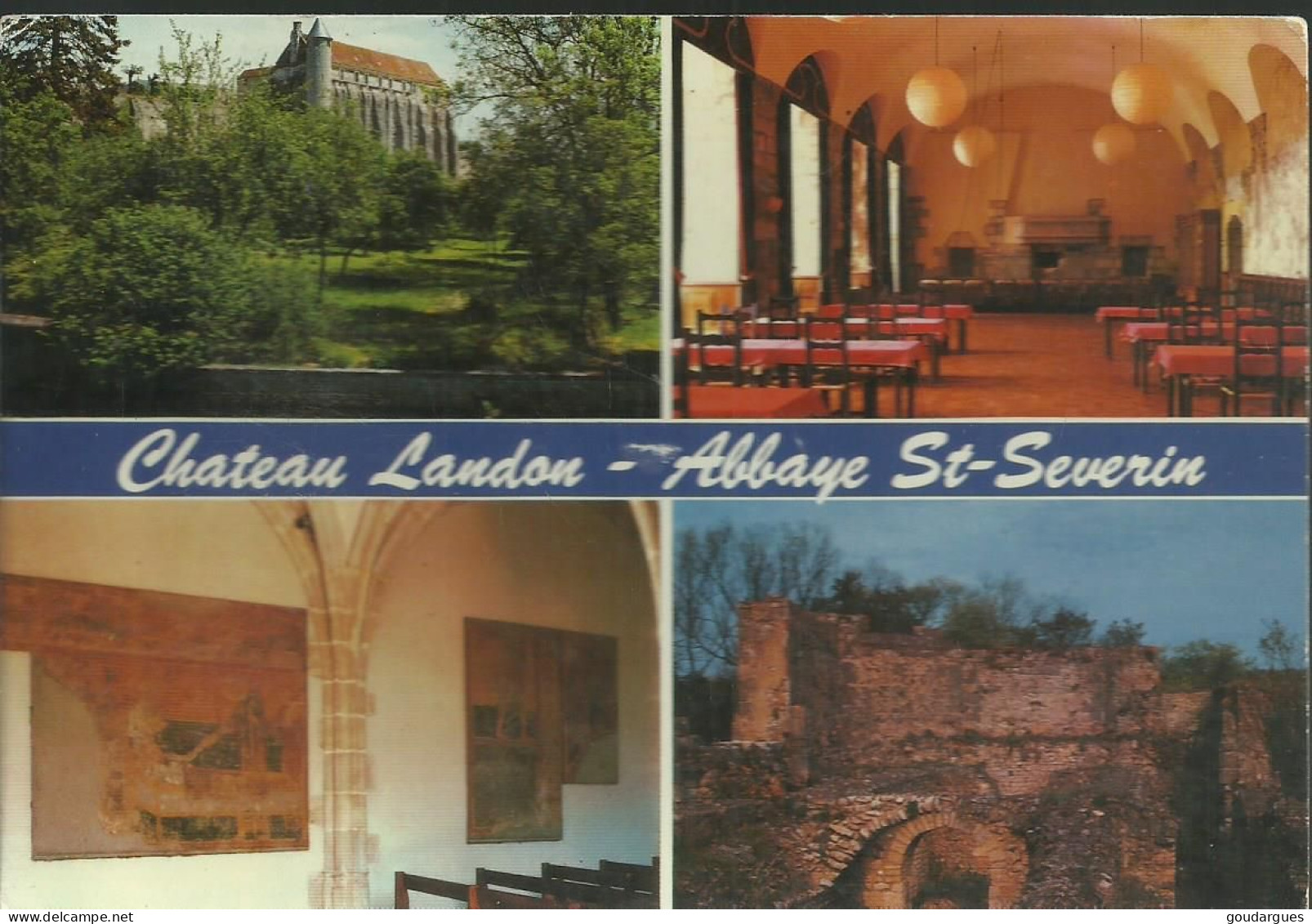 Château-Landon - L'ancienne Abbaye St-Severin - Multivues - (P) - Chateau Landon