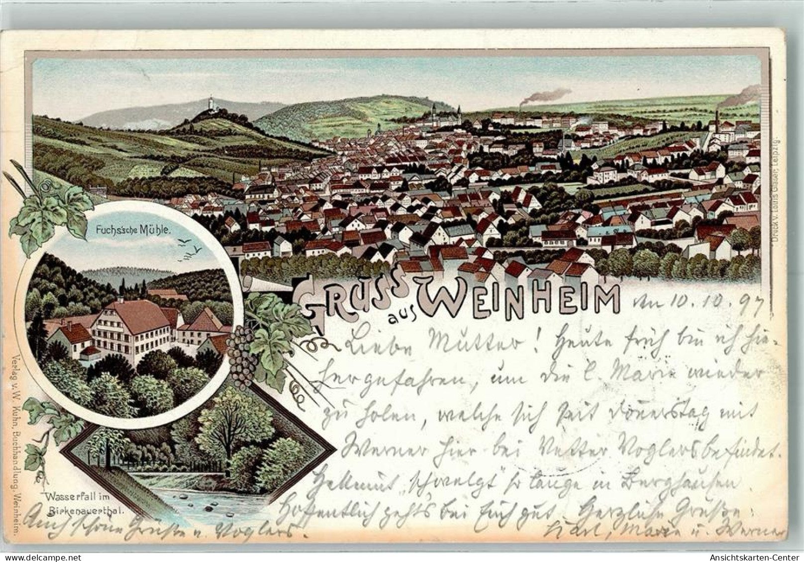 13413406 - Weinheim , Bergstr - Weinheim
