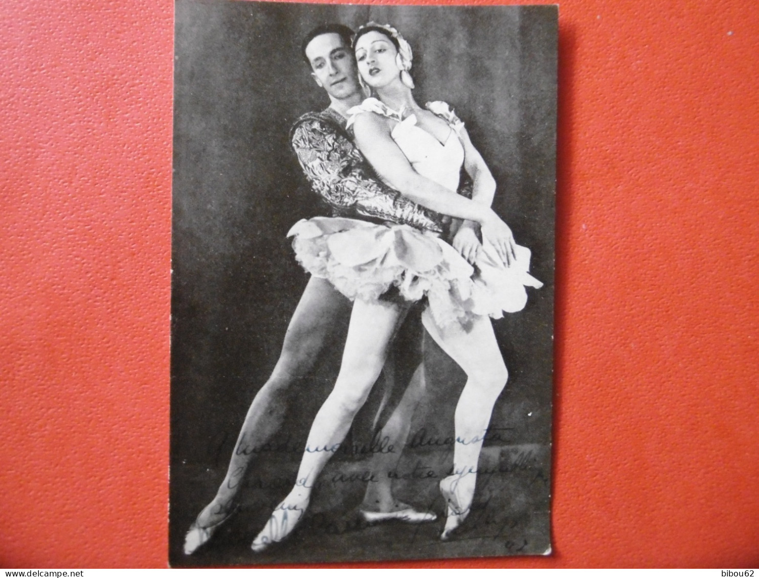 Artiste - Comédien - Opéra - Théatre - Cinéma - Vedette -  Danseur - Photo Dédicacée De Marcelle CASSINI & ??? - Gehandtekende Foto's