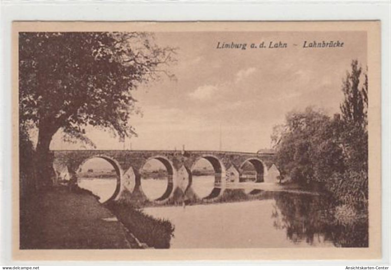 39092306 - Limburg. Partie An Der Lahnbruecke Ungelaufen  Gute Erhaltung. - Limburg