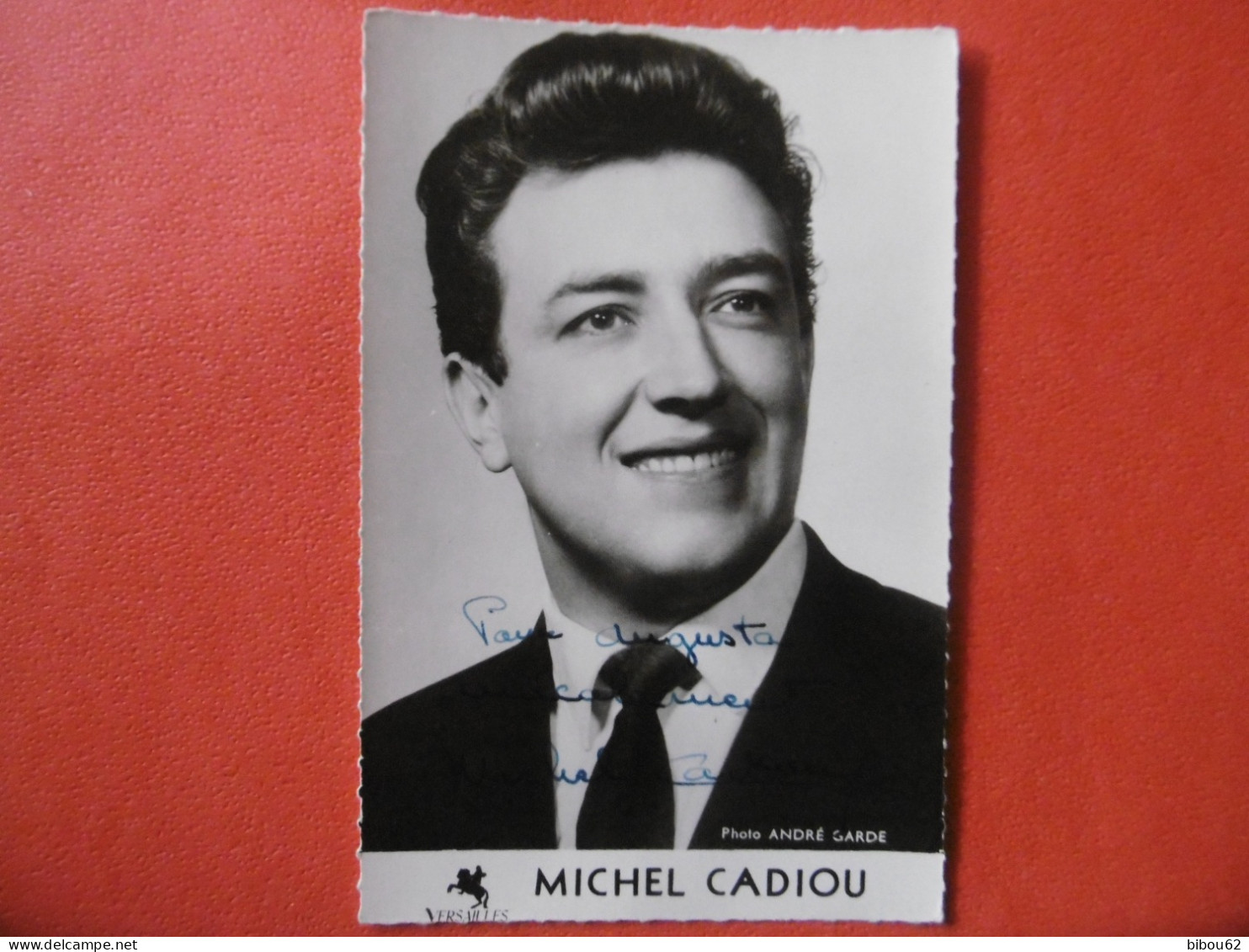 Artiste - Comédien - Opéra - Théatre - Cinéma - Vedette -  Danseur - Photo Dédicacée De Michel CADIOU - Signed Photographs