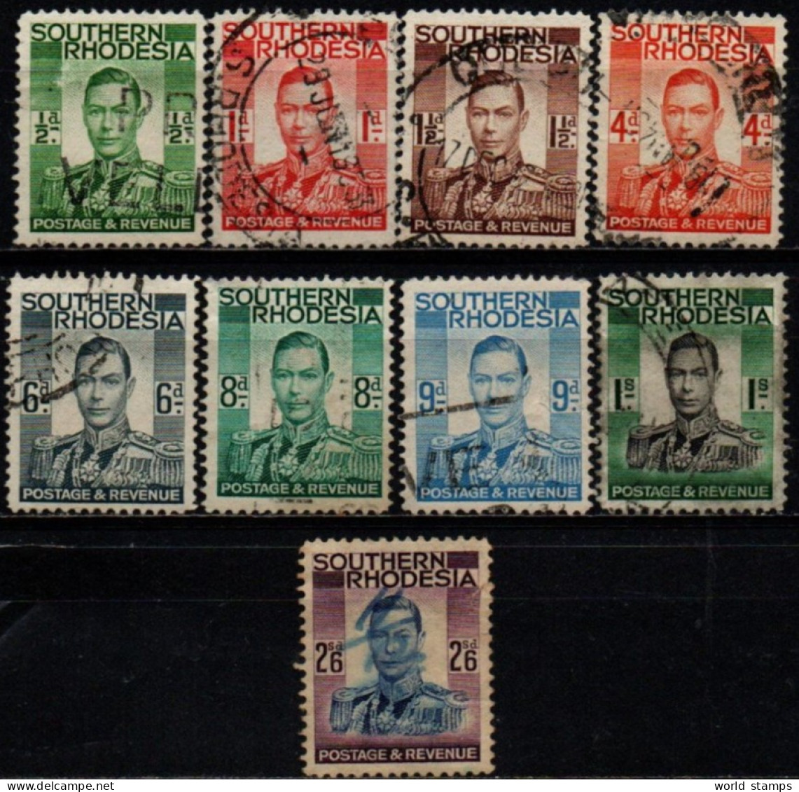 RHODESIE DU SUD 1938 O - Southern Rhodesia (...-1964)