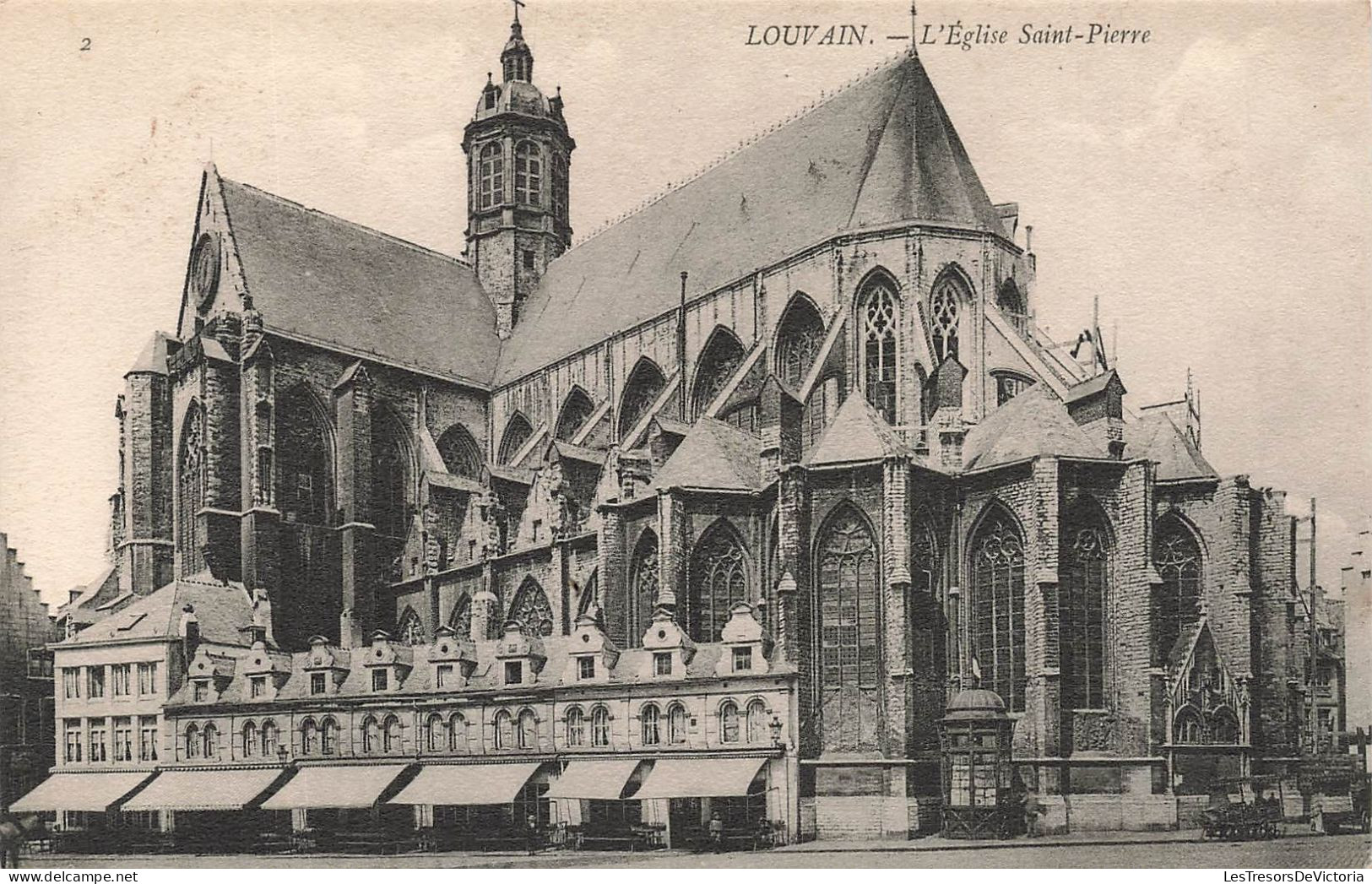 BELGIQUE - Louvain - Vue Générale De L'église Saint Pierre - Carte Postale Ancienne - Leuven