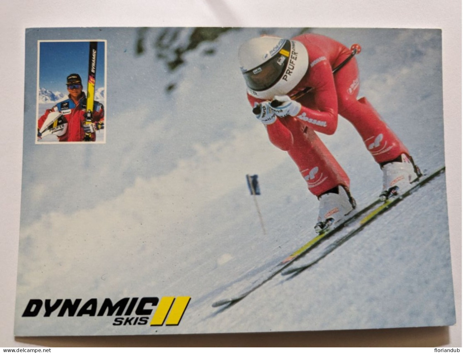 CP - Ski De Vitesse Michaël Prüfer Recordman Du Monde Dynamic - Sport Invernali