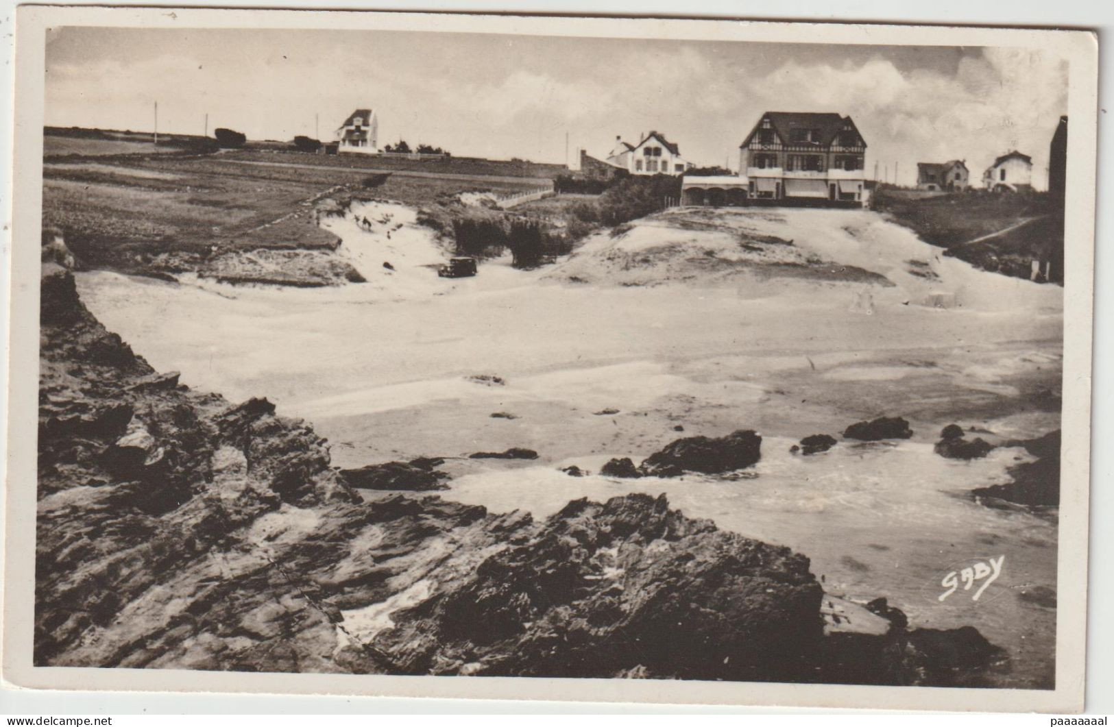 LE POULDU  KEROU PLAGE LA PLAGE - Le Pouldu