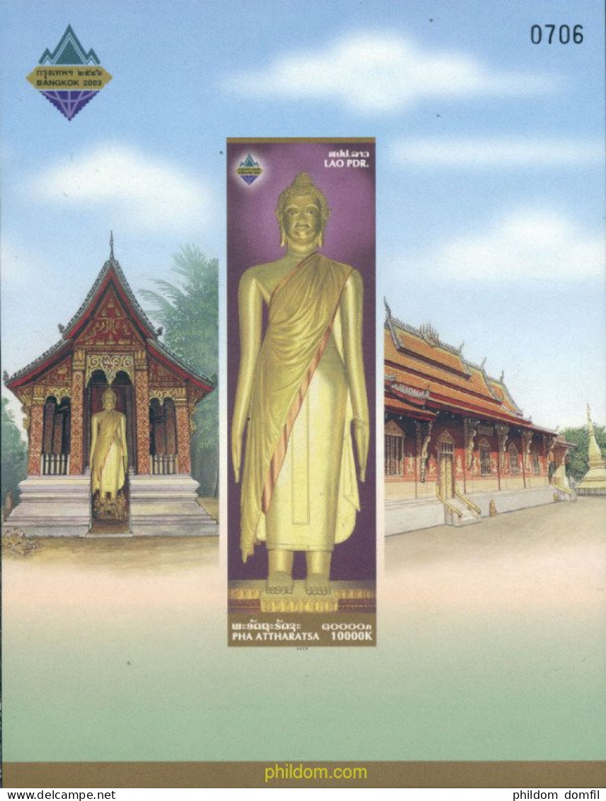 136773 MNH LAOS 2003 ESTATUAS DE BUDA - Laos