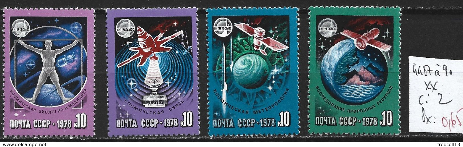 RUSSIE 4487 à 90 ** Côte 2 € - Unused Stamps