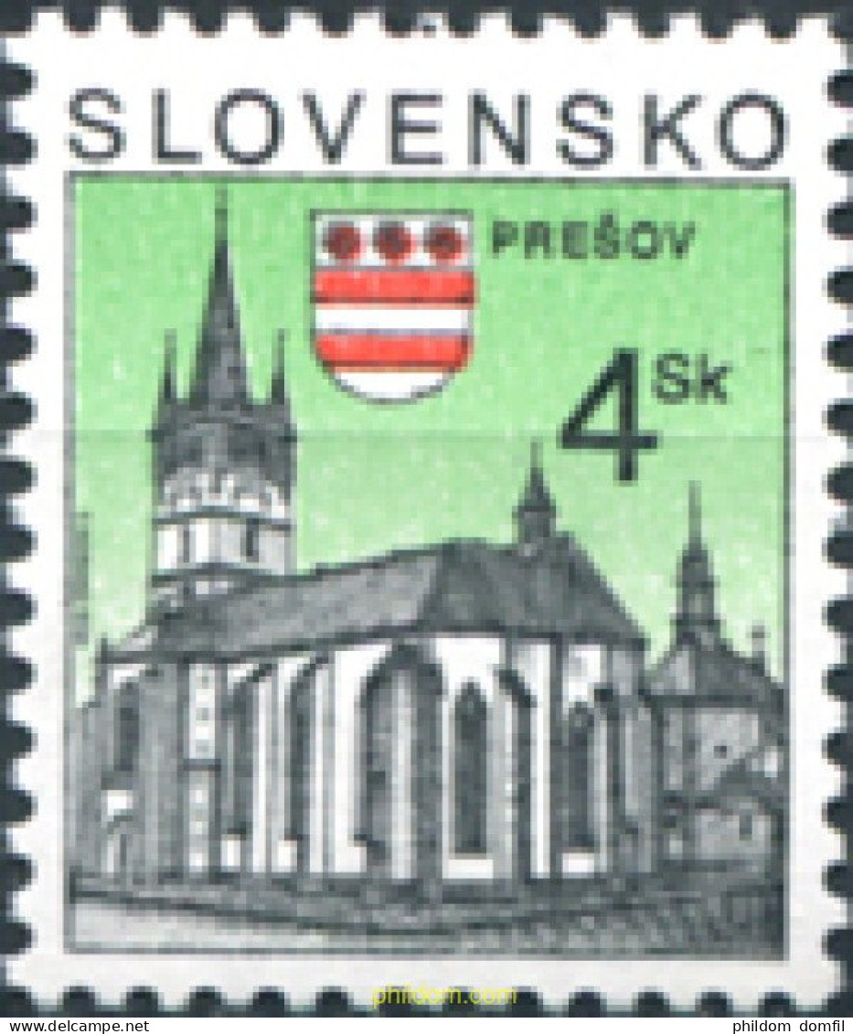 31026 MNH ESLOVAQUIA 1998 CIUDADES - Ongebruikt