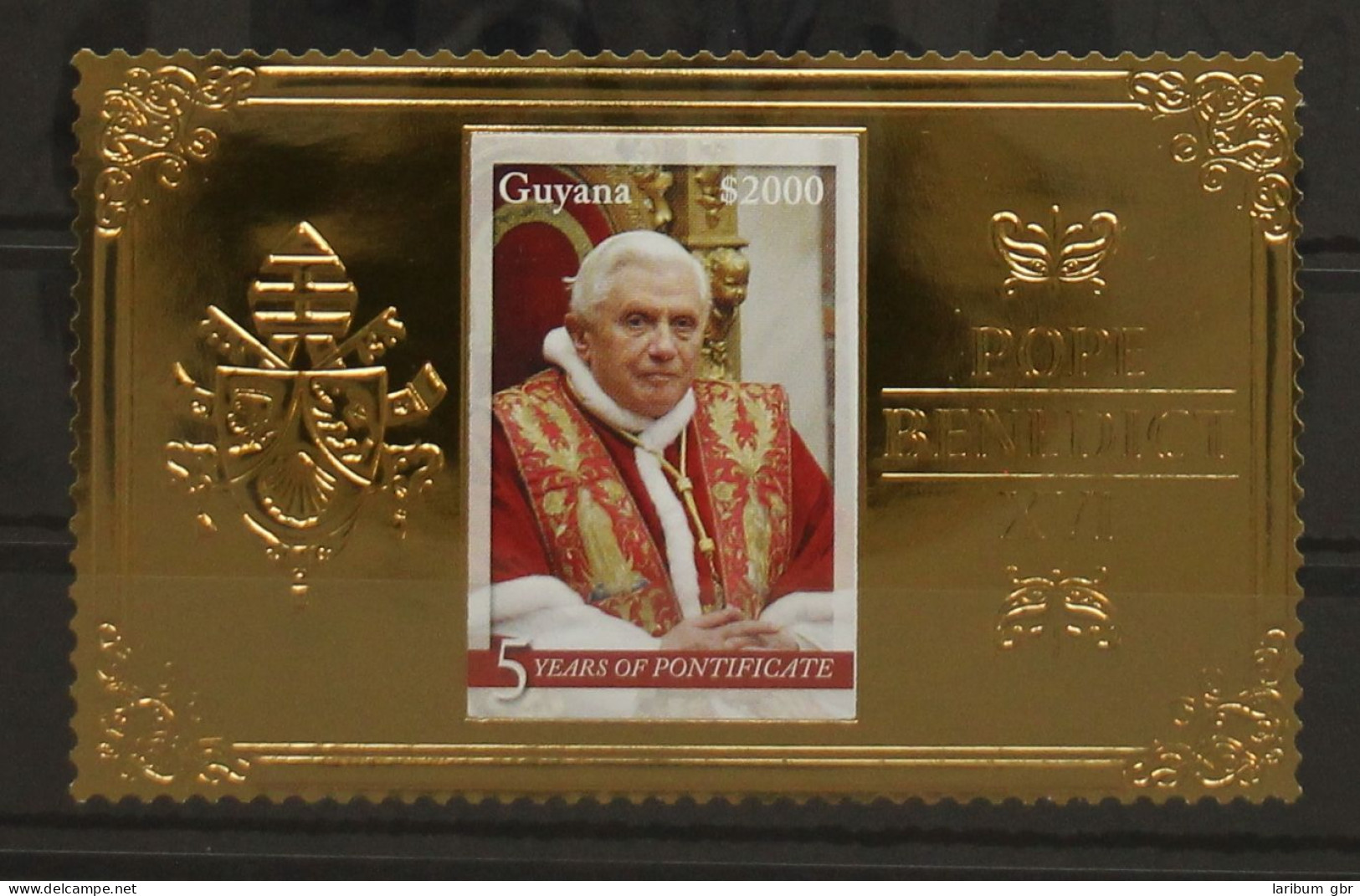 Guyana 8083 Postfrisch Papst Benedikt XVI #GH018 - Guyane (1966-...)