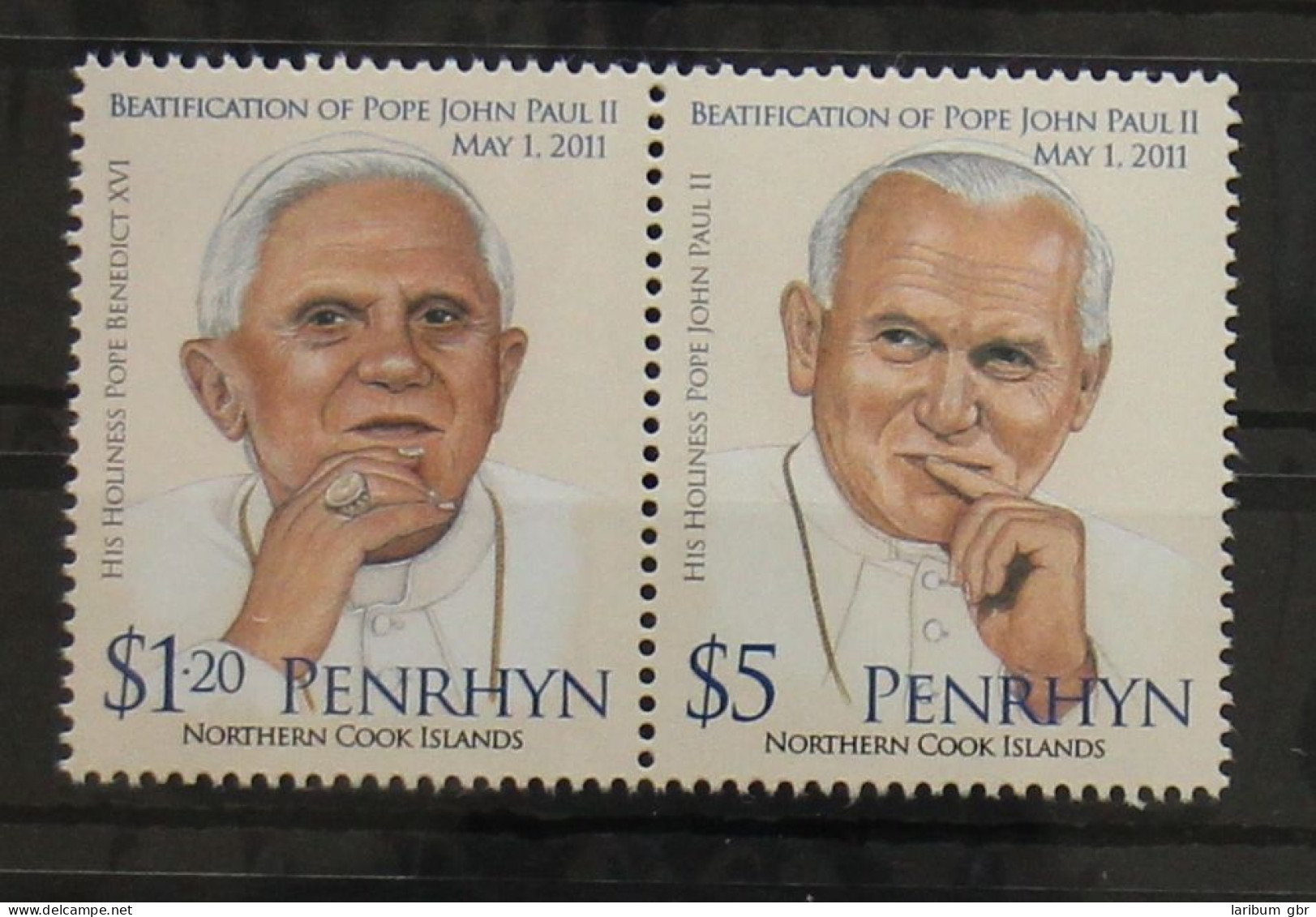 Penrhyn 668-669 Postfrisch Papst #GH066 - Penrhyn