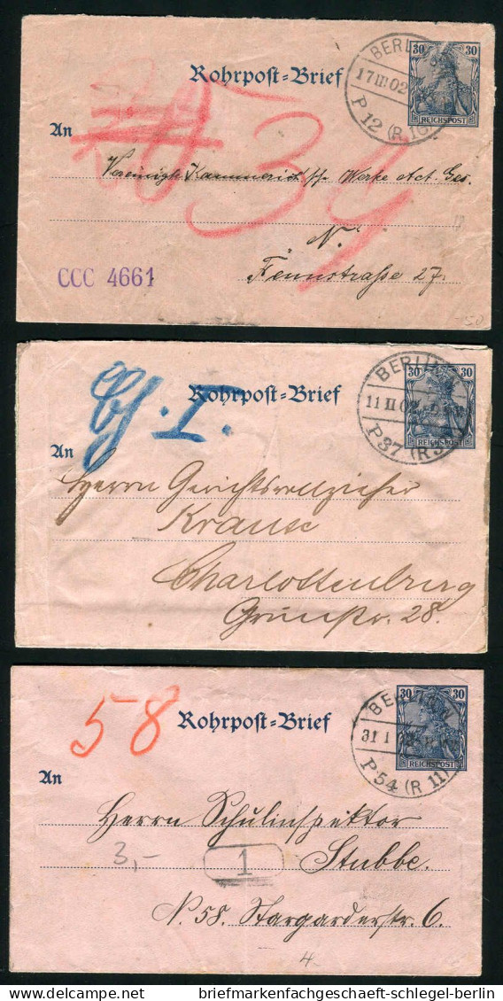Berliner Postgeschichte, 1902, RU 4, Brief - Andere & Zonder Classificatie