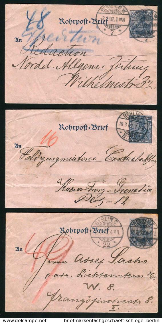 Berliner Postgeschichte, 1902, RU 4, Brief - Other & Unclassified