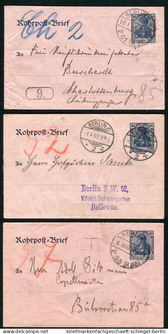Berliner Postgeschichte, 1902, RU 5, Brief - Andere & Zonder Classificatie