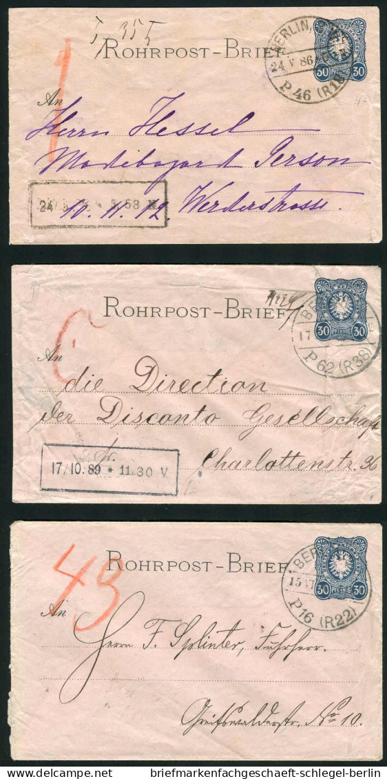 Berliner Postgeschichte, 1886, RU 1, Brief - Sonstige & Ohne Zuordnung