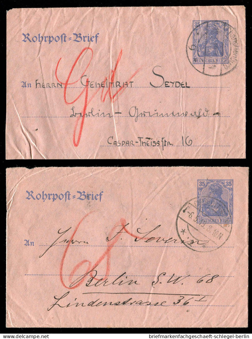 Berliner Postgeschichte, 1917, RU 8, Brief - Other & Unclassified