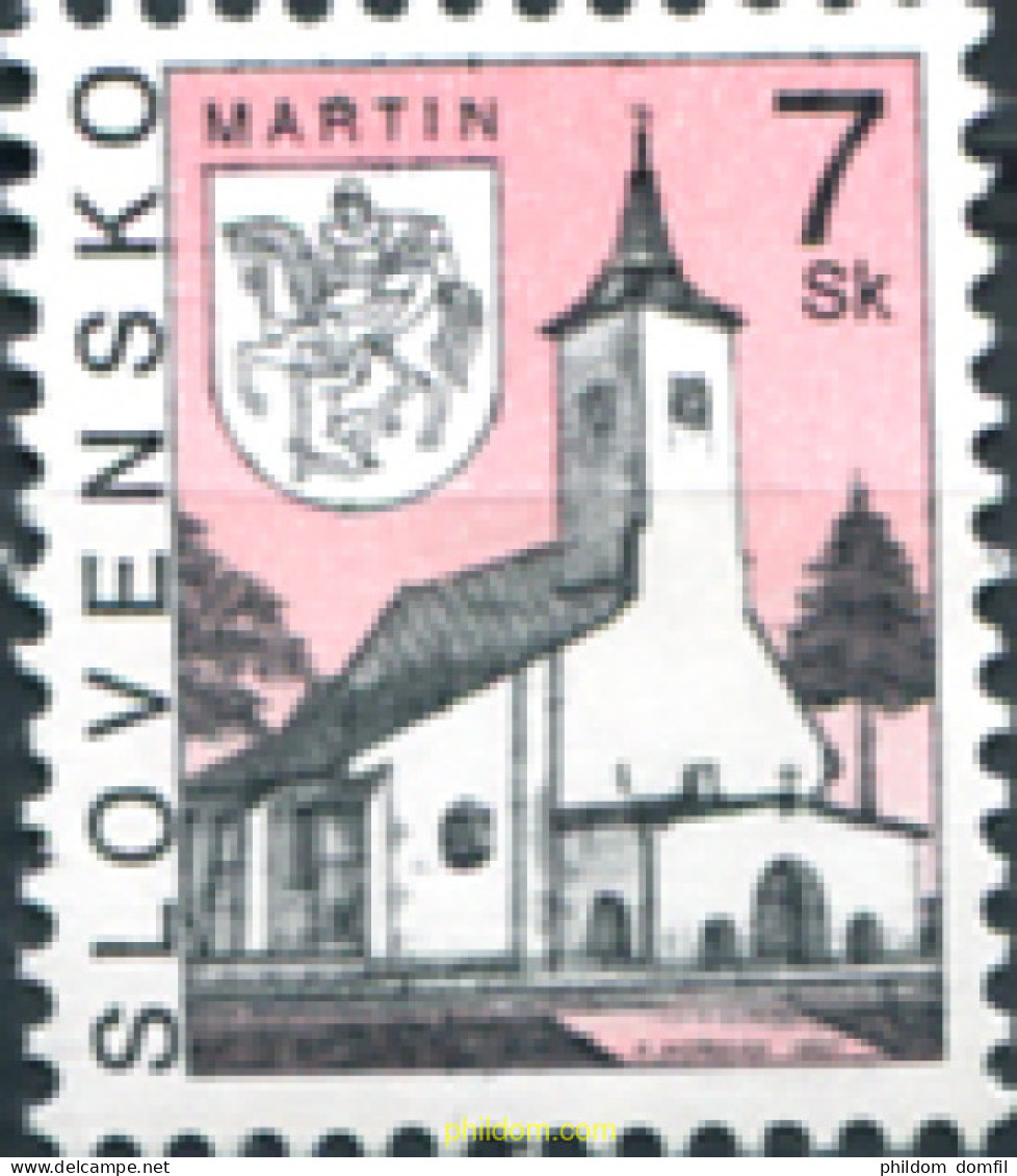 156575 MNH ESLOVAQUIA 1997 CIUDADES - Neufs