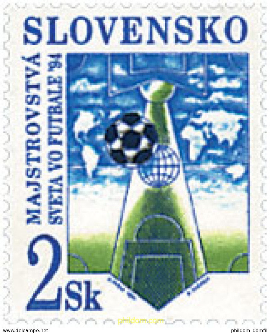 62642 MNH ESLOVAQUIA 1994 COPA DEL MUNDO DE FUTBOL. USA-94 - Nuevos