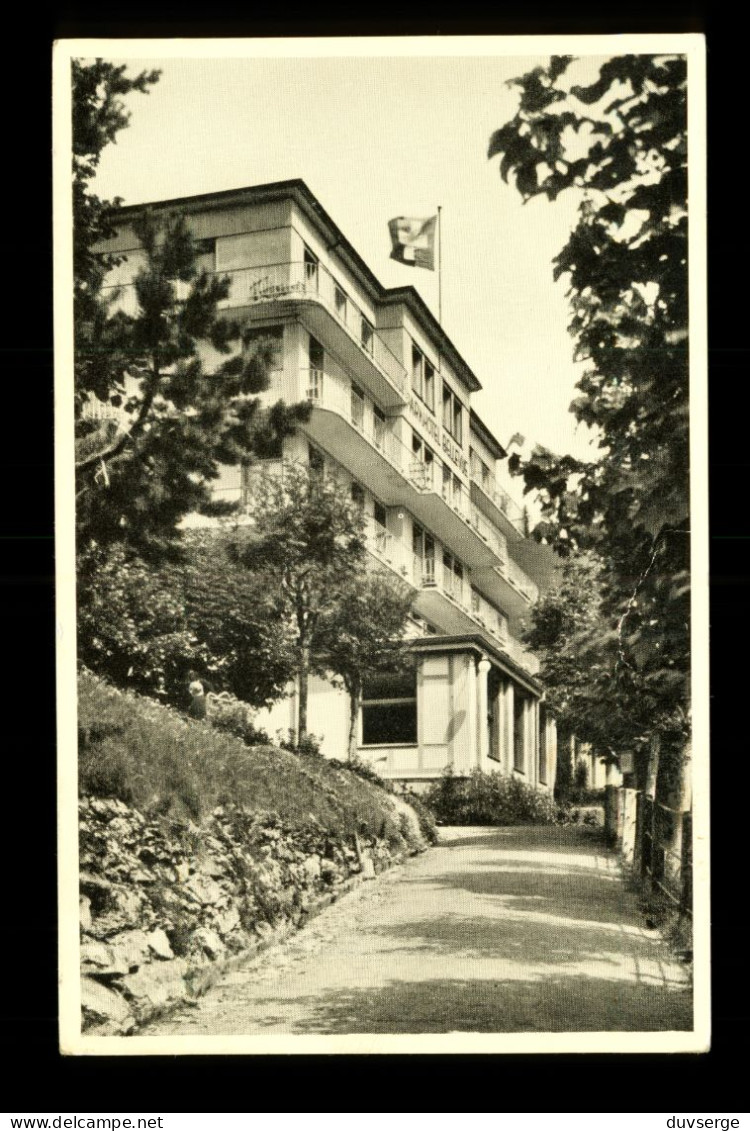 Suisse BE Berne Adelboden Hotel Bellevue ( Format 9cm X 14cm ) - Adelboden