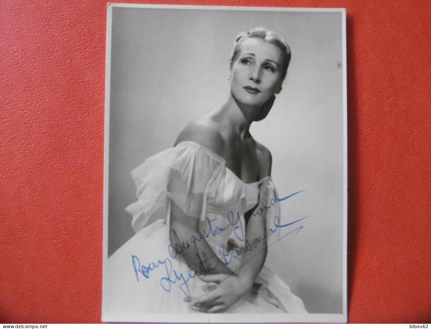 Artiste - Comédien - Opéra - Théatre - Cinéma - Vedette -  Danseur - Photo Dédicacée De DARSONVAL - Dédicacées