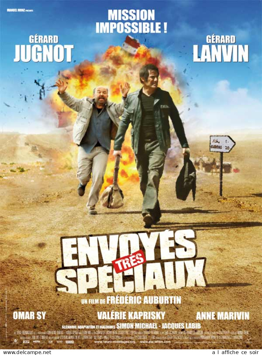 Affiche Cinéma Orginale Film ENVOYÉS TRÈS SPÉCIAUX 120x160cm - Plakate & Poster